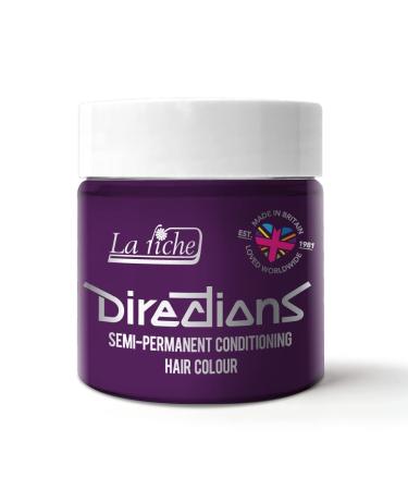 La Riche Directions Semi-Permanent Hair Color 100ml Tub - Plum Plum 100.00 ml (Pack of 1)