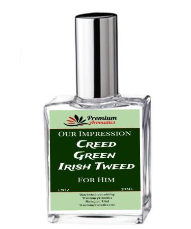 Our Impression of fragrance perfumes and colognes (1.7oz / 50ml) (Green Irish Tweed)