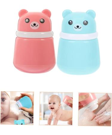 SOLUSTRE 2pcs Puff Box Loose Powder Containers - Travel Dispenser & Body Powder Holder - Buy Online on GoSupps.com