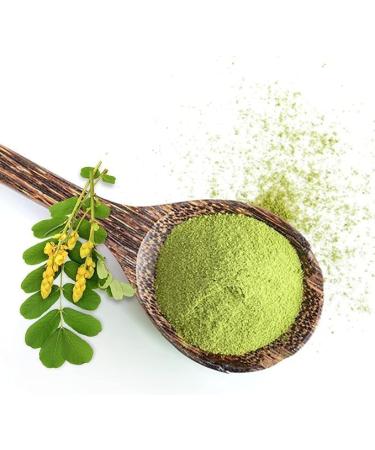Herbal Magic's Pure & Natural Senna Leaves Powder-Also Known As-East Indian Senna Cassia Senna Egyptian Senna Sene de la Palthe Sonamukhi-Mild Sweet Slightly bitter Aromatic Whole Leaves Used- 200g - Buy Online on GoSupps.com