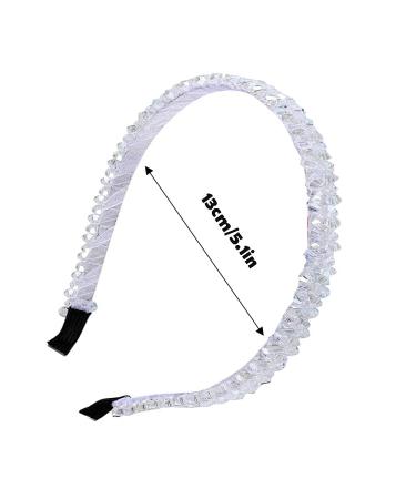 Shop Sertay Fashionable Rhinestone Elastic Headbands | Non-Slip Women's Headbands for All Occasions | 5 Stylish Colors - Buy Online on GoSupps.com