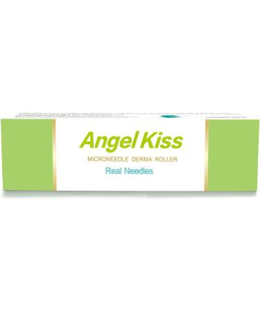 Angel Kiss Derma Roller 0.25mm Genuine Needle - 192 Microneedling Stainless Steel Microneedle Roller for Facial Skin Care - Buy Online on GoSupps.com