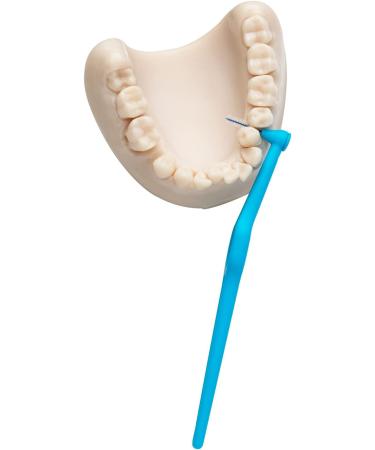 Tepe Angle Interdental Brush Blue ISO Size 3 (0.6 mm) - Pack of 5 | Optimal Cleaning for Hard-to-Reach Areas - Buy Online on GoSupps.com