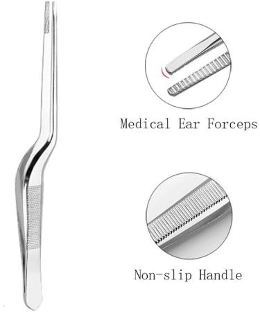 SunMine 9 in 1 Earwax Removal Tool Kit Ear Cleaning Set with Storage Box and Cleaning Brush - Buy Online on GoSupps.com