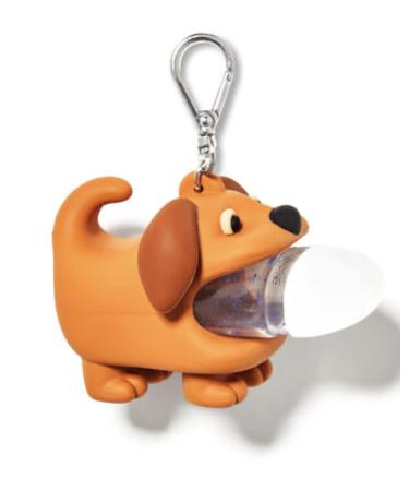 Bath and Body Works Brown Girl Dog Pocketbac Holder