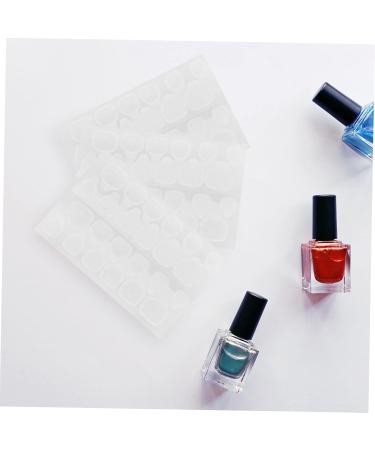  SOESFOUFU 15 Sheets Nail Jelly Glue Practical Glue for False Nails Professional Nail Glue Manicure Labels Waterproof Rubber Nails Jelly Glue High Quality Pink - Buy Online on GoSupps.com