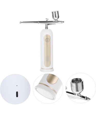 Didiseaon 1 Set Abs Airbrush Painting Supplies White Nail Kit Kit Makeup Kit Aluminum Alloy - Buy Online on GoSupps.com