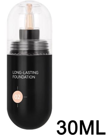 Liquid foundation makeup | 30 ml matte effect foundation | long-lasting moisturizing coverage for a natural finish suitable for all skin types - Buy Online on GoSupps.com