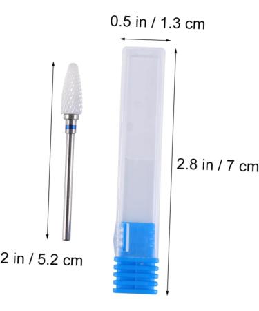 POPETPOP Manicure Drill Bits Ceramic Nail Drill Bit Carbide Nail Drill Bit Nail Art Drill Bits Tools Nail Polishing Drill Bit Cuticle Clean Nail Drill Bit Nail Tools To Rotate Set Ceramics medium As Shown - Buy Online on GoSupps.com