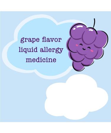 Children s Grape Oral Solution - Non-Drowsy 24h Allergy Relief for Sneezing Runny Nose & Itchy Eyes - Buy Online on GoSupps.com