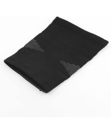 Ruilogod Cotton Blends Sports Running Calf Support | Comfortable Joint & Muscle Compression | Black & Gray - International Shipping Available - Buy Online on GoSupps.com