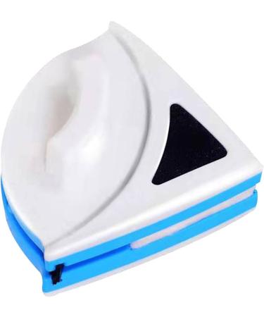 Septpenta Magnetic Glass Cleaner Triangular Design Powerful Magnet Blue Double Sided Glass Scraper Energy Saving Won'T Scratch Glass Suitable for Single Glazed Windows - Buy Online on GoSupps.com