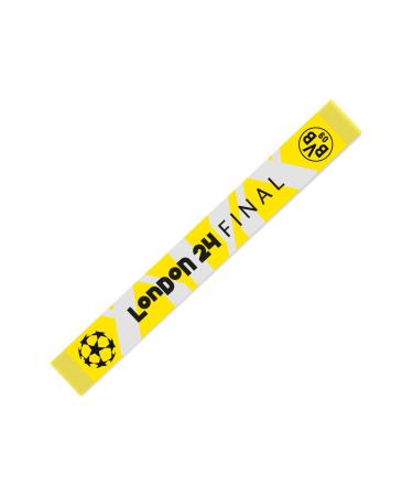 Borussia Dortmund BVB Scarf UEFA CL Finale (black and yellow) one size