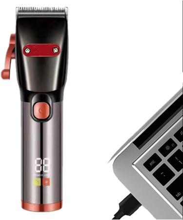 Pro Hair Clipper Mini Professional Hair Clipper Cord/Cordless Beard Hair Trimmer for Men Electric Haircutting Kit Rechargeable - Buy Online on GoSupps.com