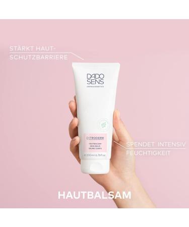 DADO SENS EXTRODERM Skin Balm (200 ml) For atopic dermatitis and psoriasis nourishes and soothes dry skin of all ages Particularly gentle moisturizing vegan - Buy Online on GoSupps.com