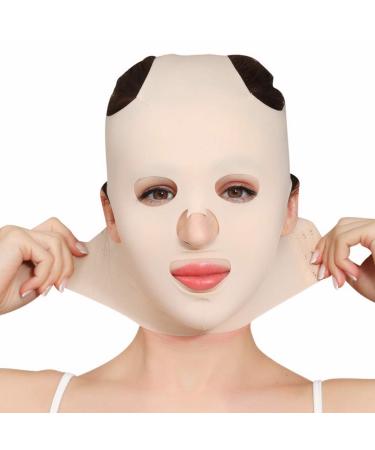 Face Lifting Tape Doppelkinn remover facial shape mask Full coverage Lifting Face V-line Belt Lifting Skin Mask Reusable Face Shaping Bandage Face massage reformer - Buy Online on GoSupps.com