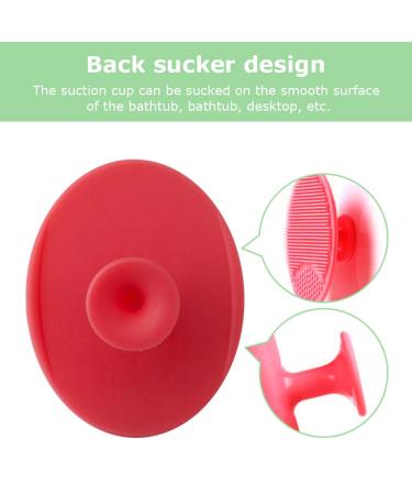 Zroven 4-Piece Silicone Face Brush Cleaning Pads - Acne Removal & Pore Cleanser Tool in Random Colors - Buy Online on GoSupps.com