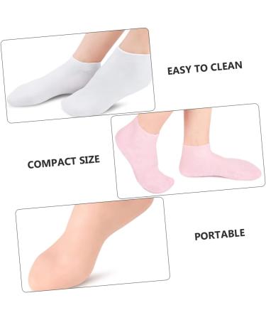 minkissy 3pairs Moisturizing Socks Exfoliating Socks Anti-Cracking Foot Covers Womens Socks Moisturizing Sock Ladies Socks Protective Moisturizing Sock Foot Protective Socks Sebs - Buy Online on GoSupps.com