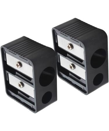 Professional Eyebrow & Lip Liner Pencil Dual Hole Makeup Sharpener for Perfect Precision | Essential Office & School Supplies - Buy Online on GoSupps.com