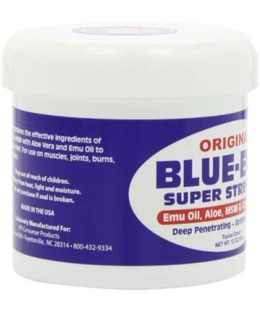 Blue Emu Muscle and Joint Deep Soothing Analgesic Cream 12oz - Fast Pain Relief - Buy Online on GoSupps.com