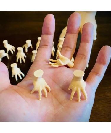 Spooky Delights: Halloween Horrors! 12pcs Mini Hand Thing Cupcake Toppers for Birthday Halloween Party Decor - Buy Online on GoSupps.com