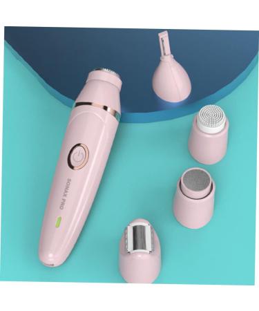Beavorty 5-in-1 Electric Razor & Face Cleaning Brush for Women | Professional Facial Trimmer & Hair Removal Tool - 3pcs Set - Buy Online on GoSupps.com