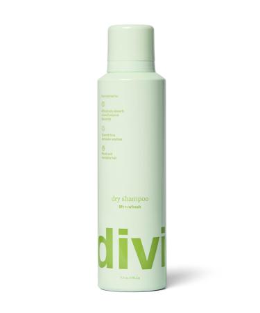 divi Dry Shampoo Spray for Women - Formulated to Absorb Oil Balance the Scalp and Extend Time Between Washes - Free of Benzene Butane Propane and Talc 5.3oz