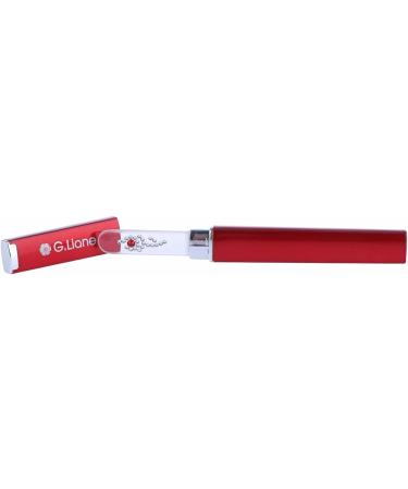 G.Liane Glass Manicure File with Genuine Qualified Crystals Shape and Smooth Nail File Tool with Case Best for Gentle & Safe Nail Care Kit for Beautiful Fingernails (Red Rose) - Buy Online on GoSupps.com