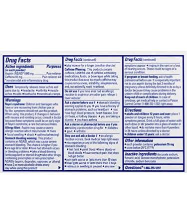 Stanback Headache Powder 50 Count x 6 Pack - Packaging Varies - Buy Online on GoSupps.com