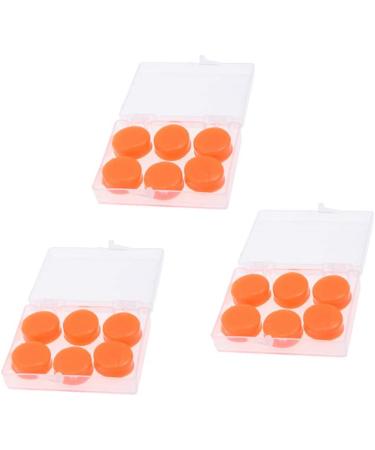 18Pcs Reusable Silicone Earplugs - Ear Safety Sound Plugs for Swimming Noise Reduction Adults & Kids - Buy Online on GoSupps.com