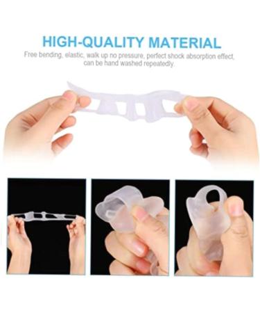 Gel Toe Separators Bunion Corrector & Alignment Socks for Foot Pain Relief - Men & Women - Buy Online on GoSupps.com