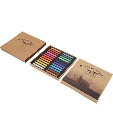 Locadence Fluorescent Crayons Disposable Hair Dying Rod Painting Chalk Set for Pastel Painting Graffiti Sketching Disposable Hair Dyeing Doll Hand Coloring (24 Colors) - Buy Online on GoSupps.com