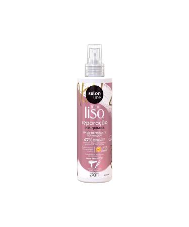Salon Line - Linha Meu Liso (Reparacao Pos Quimica) - Spray Defrizante Protetor Termico 240 Ml - (My Straight (Post Chem Repair) - Thermal Protection Defrizz Spray 8.11 Fl Oz)