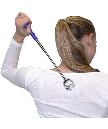 5 Pack Telescoping Back Scratcher Set - Bear Claw Metal Backscratchers in Black, Blue, Green, Purple & Red - Buy Online on GoSupps.com