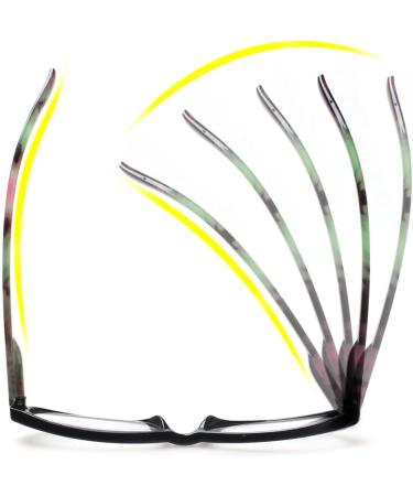 Shop Kerecsen 5 Pack Reading Glasses for Men & Women - Multicolor (3 1.25) - Stylish Spring Hinge Readers - Buy Online on GoSupps.com