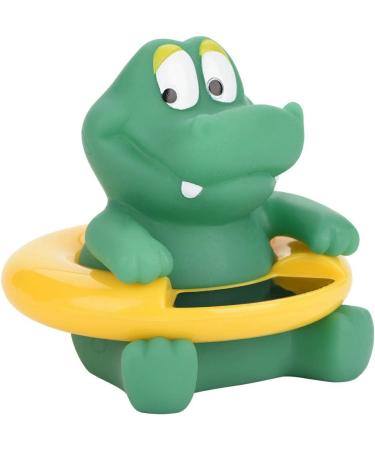 Water Temperature Compact Floatable Infant Bath Thermometer LED Display Baby Time Thermometer Bath Tub for Baby(Green Crocodile) - Buy Online on GoSupps.com