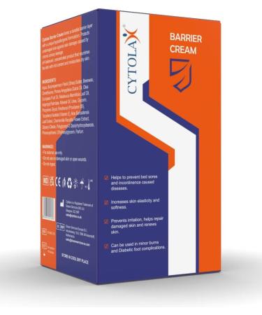 20pk Cytolax Barrier Cream 10g Sachets | Transparent & Durable 24hour protection | Prevents Bed Sores | Improves Elasticity & Repairs Damaged Skin | with Shea Butter & Aloe Vera extracts | Travel Size - Buy Online on GoSupps.com