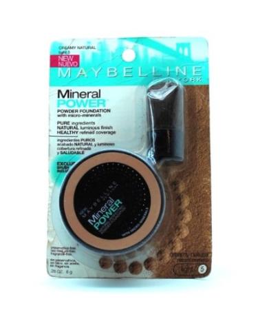 Maybelline Mineral Power Powder Foundation Creamy Natural 0.28 oz - Buy Online on GoSupps.com