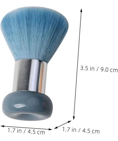 HONMEET Nail Cleaning Brush Nail Brush Nail Duster Nail Scrubber Nail Art Brush Manicure Brush Nail Scrub Brush Nail with Handle Nail Supplies Nail Dust Brush Corrugated Silk Nylon Wool - Buy Online on GoSupps.com