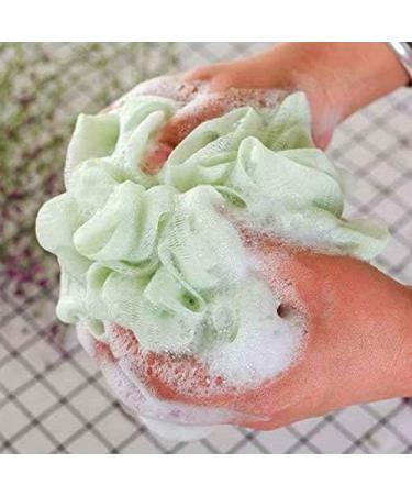 LHKJ 4 Pieces Shower Sponge Exfoliating Sponge Shower Sponge with Soft Toy and Net Bath Sponge for Children Adults Bath Ball Animal Washing Sponge (Colourful) - Buy Online on GoSupps.com