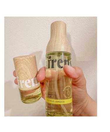 Being Frenshe Hair Body & Linen Mist Body Spray with Essential Oils - Citrus Amber - 5 Fl Oz - Buy Online on GoSupps.com