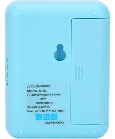 Toothbrush Cleaner Portable WallMounted Ultraviolet Toothbrush Head Holder Cleaning Machine (European Specification) European specification Blue - Buy Online on GoSupps.com