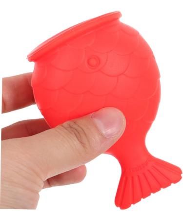 Beavorty 2pcs Silicone Fish Lip Filler Self Suction Plumping Device Natural Lip Plumper Red - Buy Online on GoSupps.com