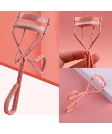 Eyelash Curlers with Comb - Pink Curlers for Lash Lift | Durable Carbon Steel & Comfort Grip - Buy Online on GoSupps.com