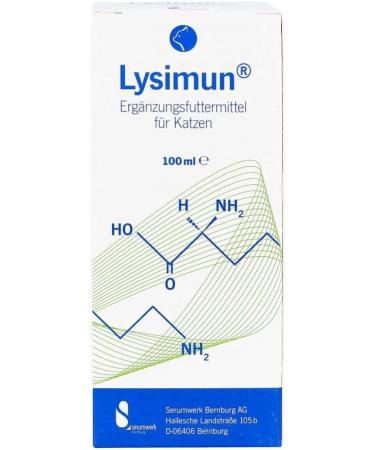 LYSIMUN Supplementary Food for Cats - 100 ml | Enhance Your Cat's Health - International Shipping Available - Buy Online on GoSupps.com