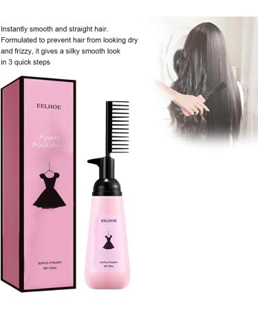 dijiusidy Girl Curly Hair Straightening Cream Smoothing Nourishing Beauty Girlfriends Accessory Professional Salon Barbershop - Buy Online on GoSupps.com