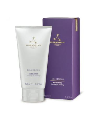 Aromatherapy Associates De-Stress Muscle Gel. Effective Gel to Soothe and Heal The Body. Blended with Rosemary Ginger and Black Pepper Essential Oils (5.07 oz)