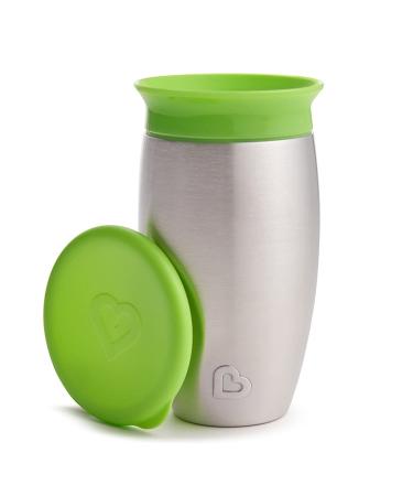 Munchkin 17061 10oz Stainless Steel Miracle 360 Sippy Cup - Assorted Colors - Buy Online on GoSupps.com