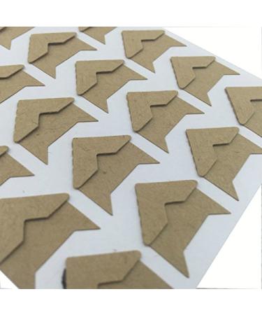Self-Adhesive Photo Corners (Pack of 240) Khaki