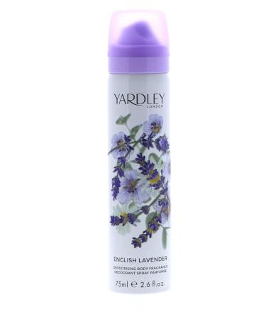 Yardley English Lavender Body Spray 2 x 2.5oz (75ml) - Buy Online on GoSupps.com